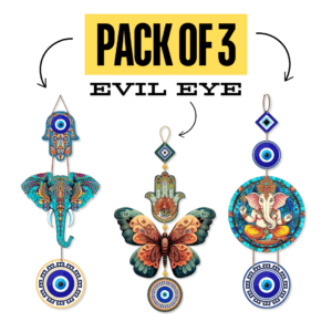3 Vastu Positivity Wooden Wall Hangings