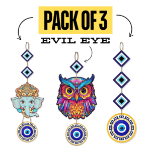 3 Vastu Protector Wooden Wall Hangings