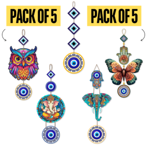 5 Vastu Positivity Wooden Wall Hangings