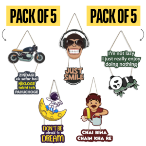 5 Cool & Quirky Decorative Wooden Wall Hangings