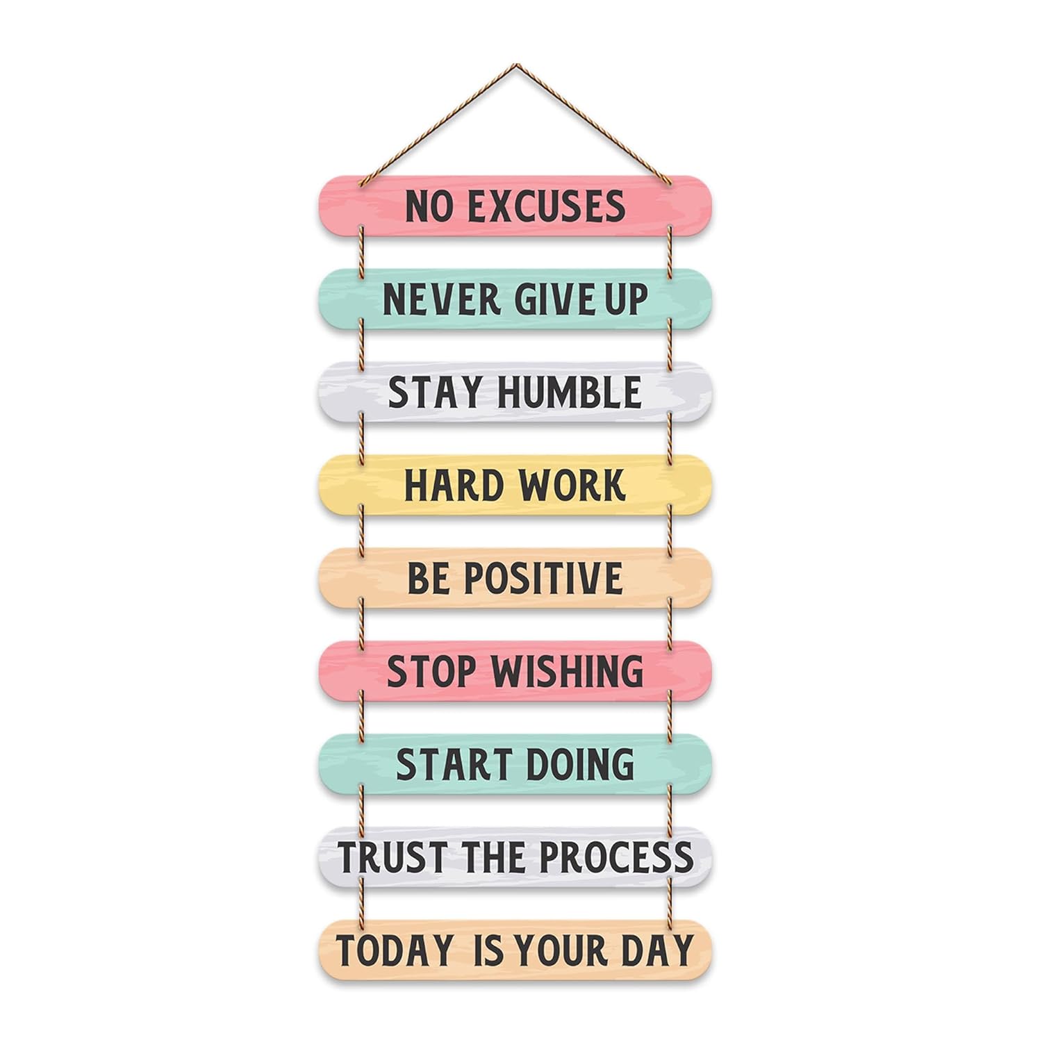 Motivational Quotes Decorative Wall Hanging