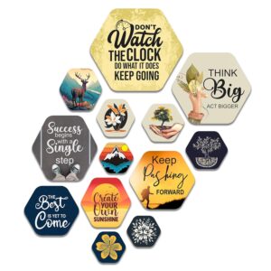 13 Daily Motivation Decorative Wooden Wall Arts