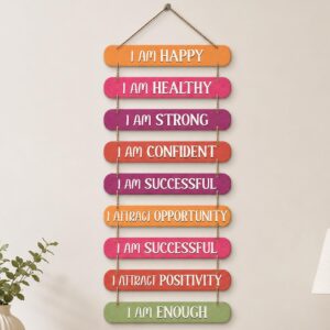 Affirmation Quotes Decorative Wall Hanging