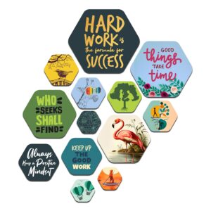 13 Mind Motivation Decorative Wooden Wall Arts